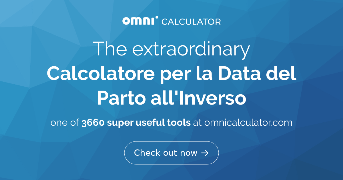 data parto da data concepimento
