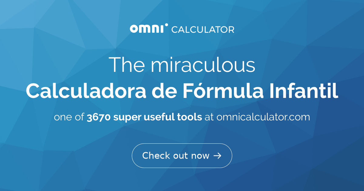 Calculadora De F rmula Infantil calculadora-de-f-rmula-infantil