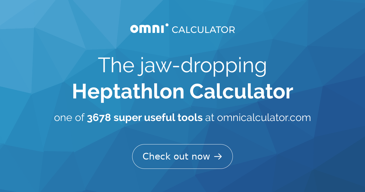 Heptathlon Calculator