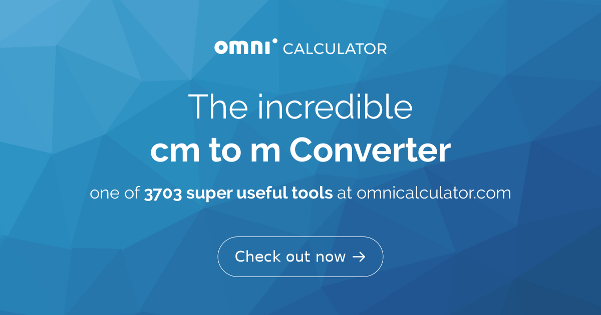 Cm To M Converter cm-to-m-converter