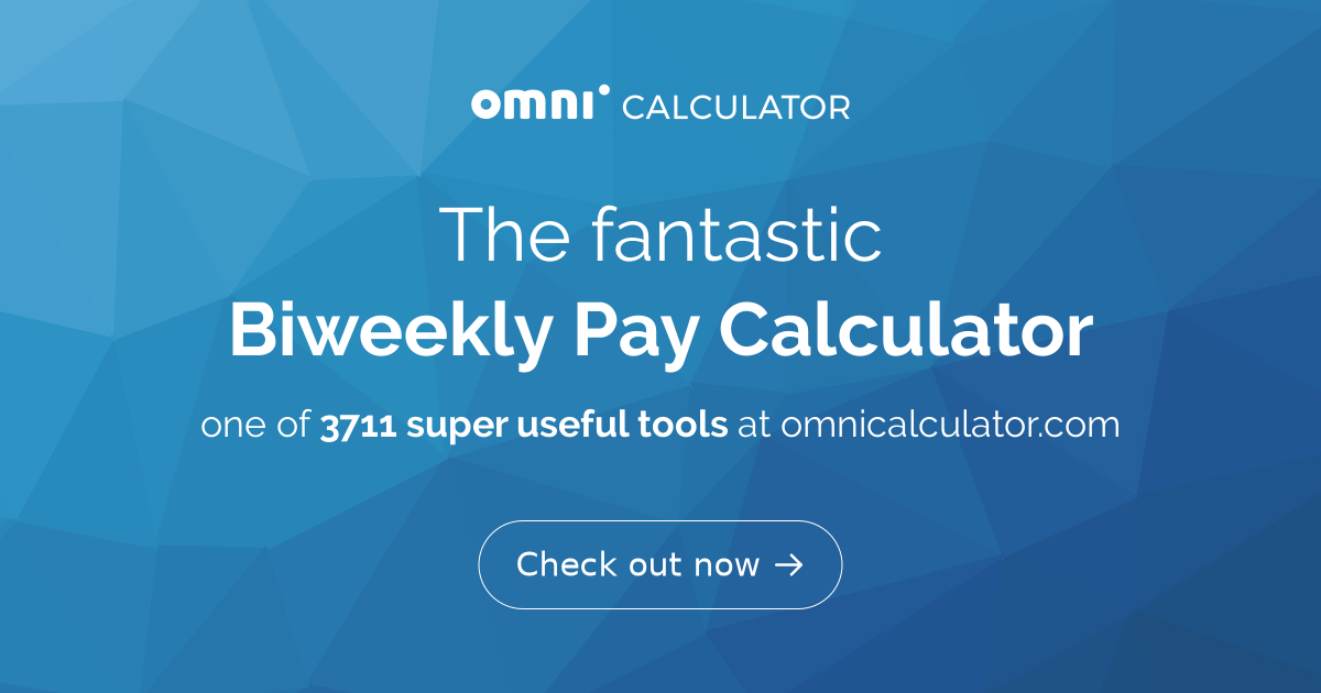 Biweekly Pay Calculator biweekly-pay-calculator
