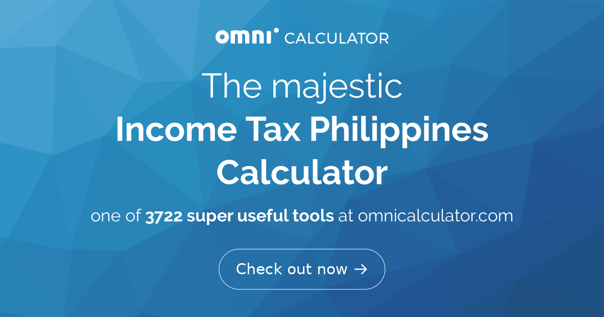 Tax Philippines Calculator