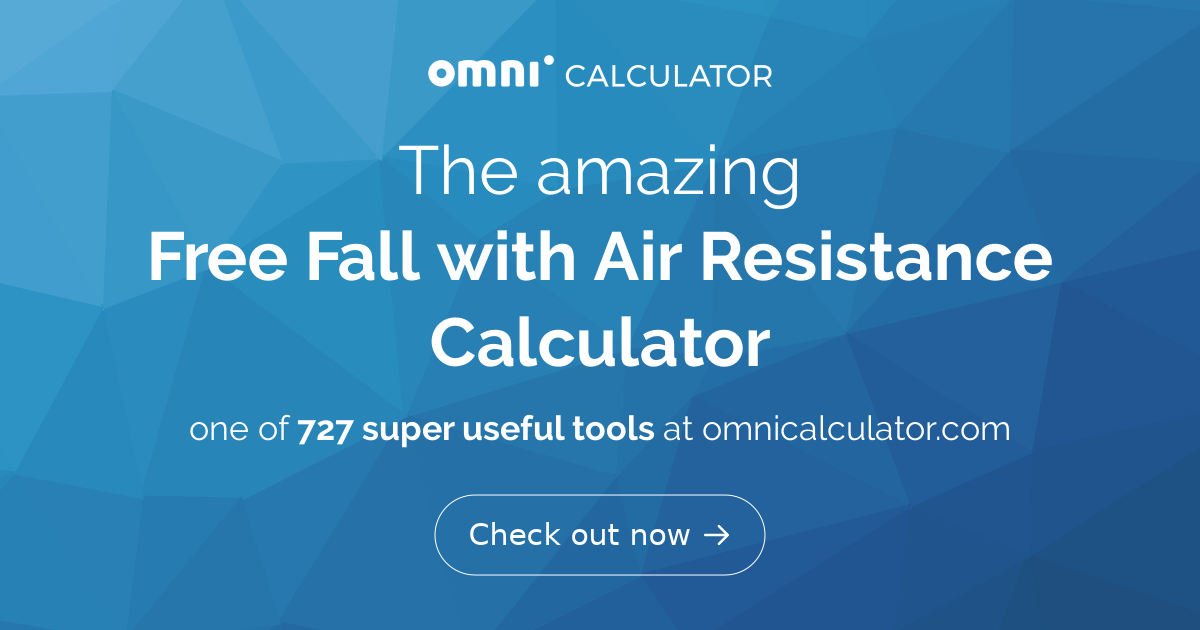 free-fall-with-air-resistance-calculator-omni