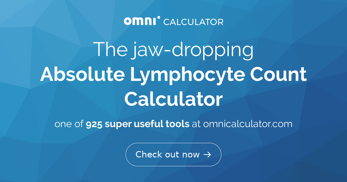 absolute-lymphocyte-count-calculator-omni