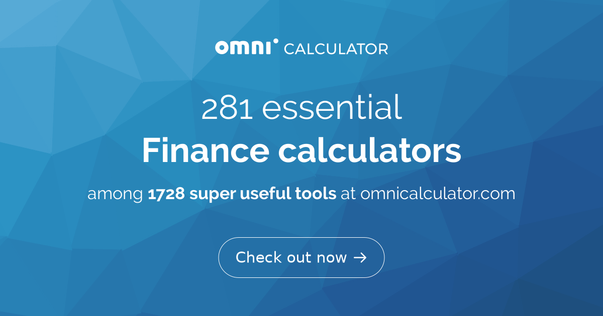 Corporate Finance Calculator