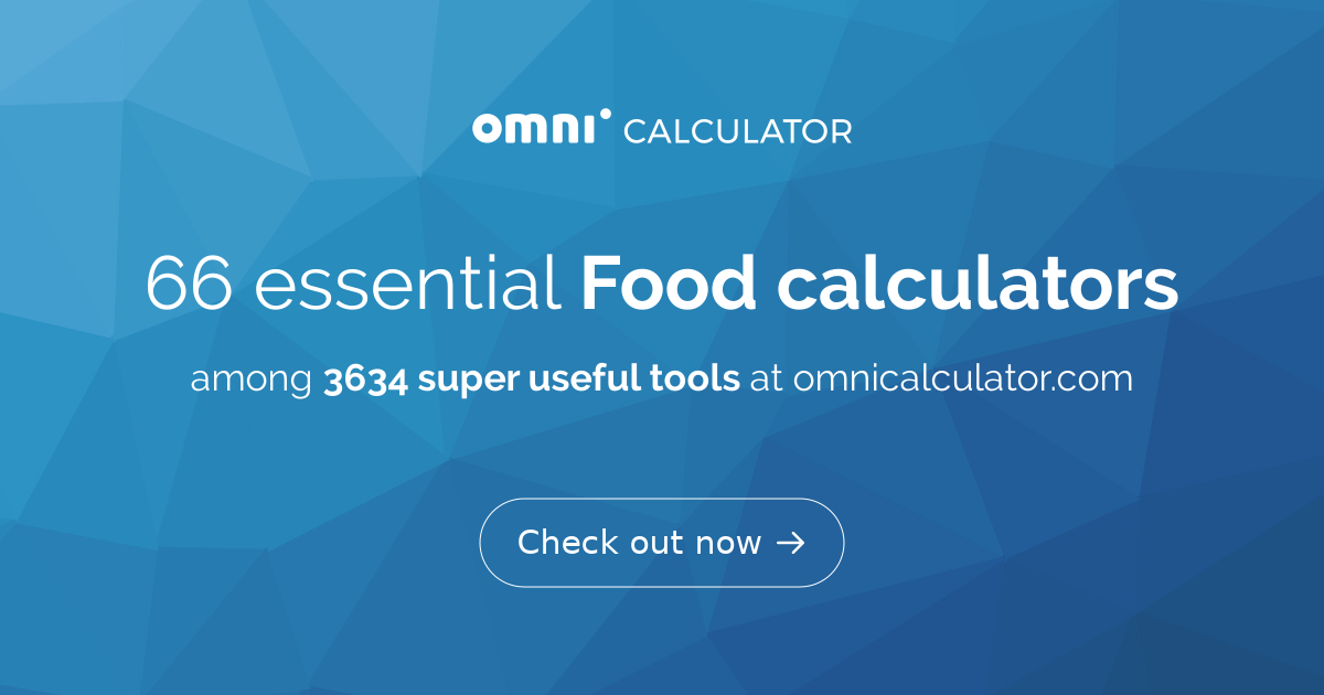 Food Calculators